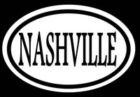 NASHVILLE STICKER DECAL TENNESSEE COUNTRY MUSIC URBAN CHESNEY MCGRAW GRAMMY Mic