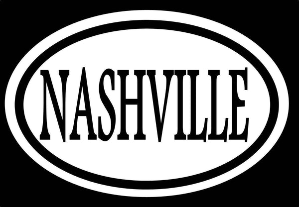 NASHVILLE STICKER DECAL TENNESSEE COUNTRY MUSIC URBAN CHESNEY MCGRAW GRAMMY Mic