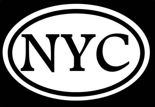 NYC New York City Vinyl Decal