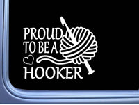 Crochet Proud sticker OS 300 decal 6" sticker