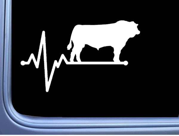 Simmental Lifeline Bull Decal 6" Sticker OS 278 cattle cow beef