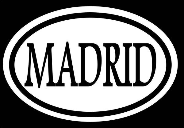 MADRID STICKER SPAIN SPANISH FOOTBALL SOCCER OLYMPICS BALL