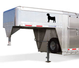 Boer Goat Decals Stickers OS 154 12" size (2 decal set) goats  kiko