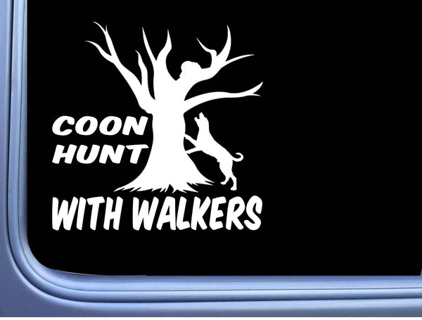 Walker Coonhound OS 106 vinyl Decal 6" coonhunting Sticker