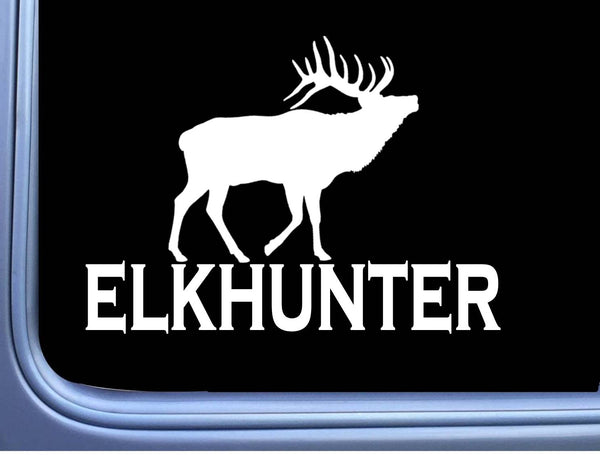 Elkhunter Sticker 6" OS 114 bull elk Decal