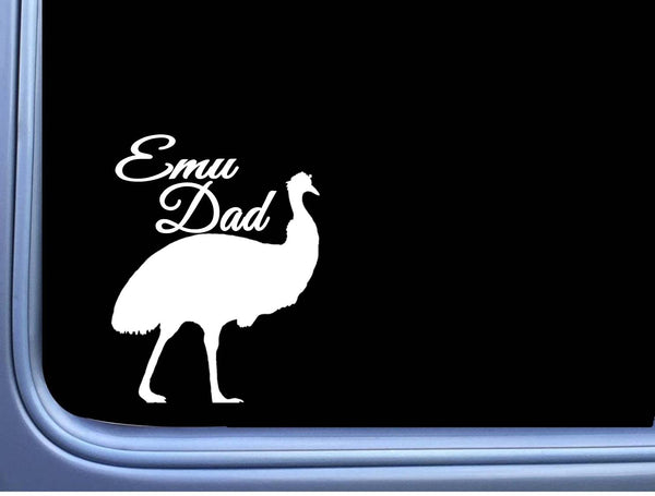 Emu Dad Sticker OS 124 6" Emu Decal