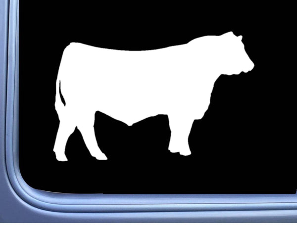 Hereford Bull Decal 6" Sticker OS 259 cattle cow
