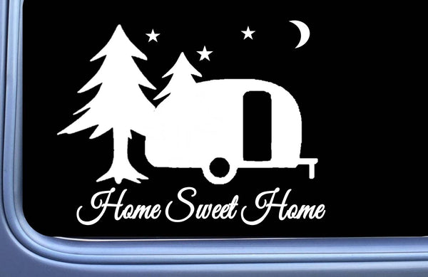 Camper Sticker Home Sweet Decal OS 157 vinyl 6" car window