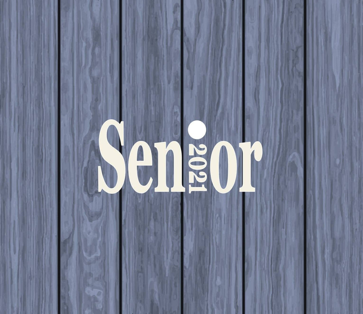 Senior 2021 Vinyl Decal – 8 Inch