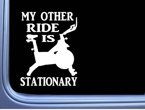 Stationary Bike 6" Decal Other Ride OS 032 Sticker gift for peloton fan