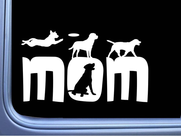 Labrador Mom sticker os 194 vinyl 8" Decal Lab retriever