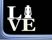 Lantern Love 6" Decal OS 007 Sticker oil hiking camping sticker lamps