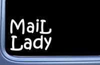 Mail Lady Sticker truck decal OS 170 6" Sticker us rural carrier