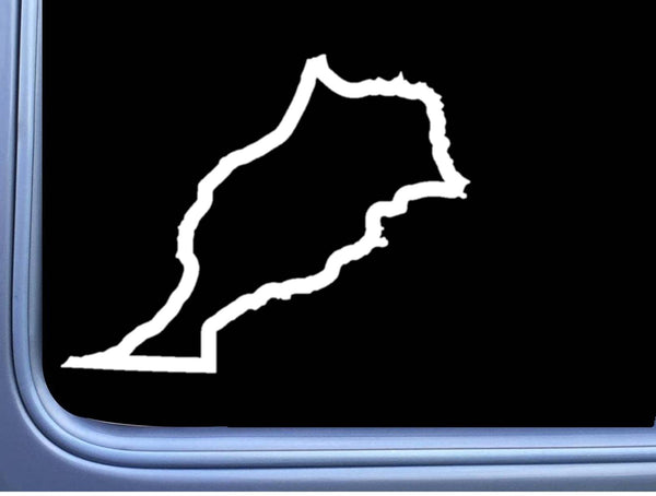 Morocco country sticker OS 297 decal 6" sticker