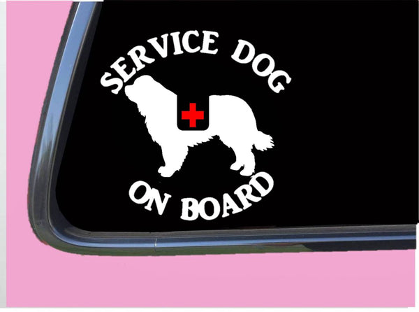 Service Dog Newfoundland Sticker Decal OS 117 6 inch