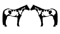 Paint Horse Sticker OS 119 12" horse Decal appaloosa