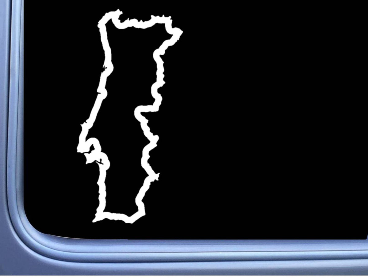 Portugal Country Vinyl Decal – 6 Inch