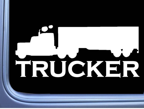 Trucker Sticker 8" Decal OS 126 semi truck Diesel Big Rig